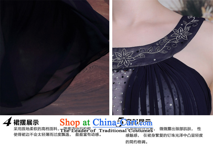 Doris Qi Hang Black History and sexy evening dresses embroidery alignment to zip long skirt evening dresses large graphics thin black S picture, prices, brand platters! The elections are supplied in the national character of distribution, so action, buy now enjoy more preferential! As soon as possible.