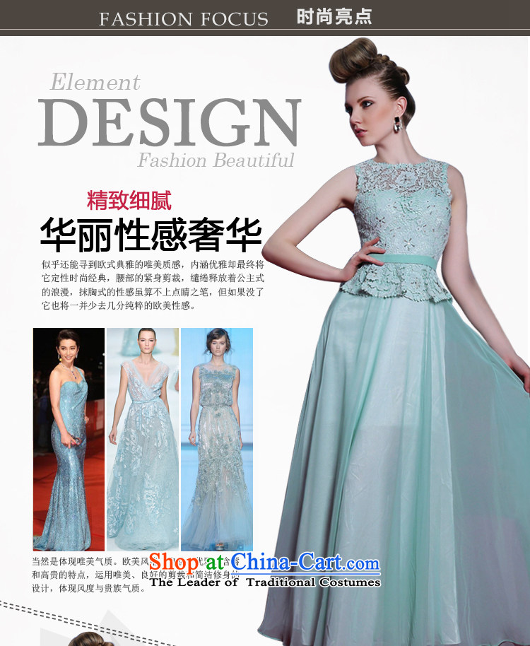 Doris Qi leave two blue dress sleeveless 2014 sweet dress the word in the waist Sau San evening dress light blue L picture, prices, brand platters! The elections are supplied in the national character of distribution, so action, buy now enjoy more preferential! As soon as possible.