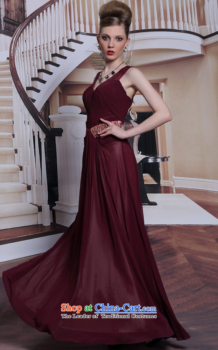 Doris Qi western dress wine red dress sexy back dress skirt brown L picture, prices, brand platters! The elections are supplied in the national character of distribution, so action, buy now enjoy more preferential! As soon as possible.