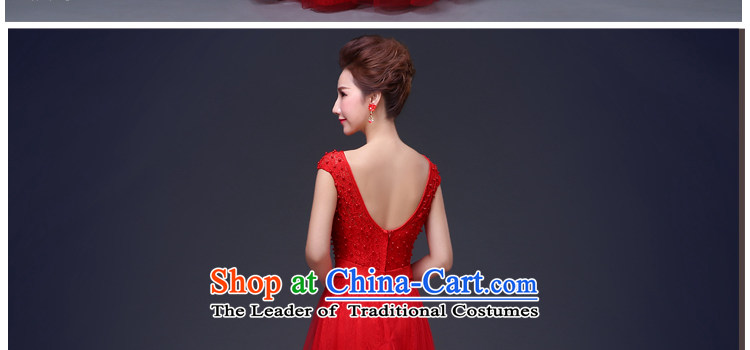 Jie Mia in spring and summer 2015 new bride alignment of the funds from the wedding dress lace red bows to red S picture, prices, brand platters! The elections are supplied in the national character of distribution, so action, buy now enjoy more preferential! As soon as possible.