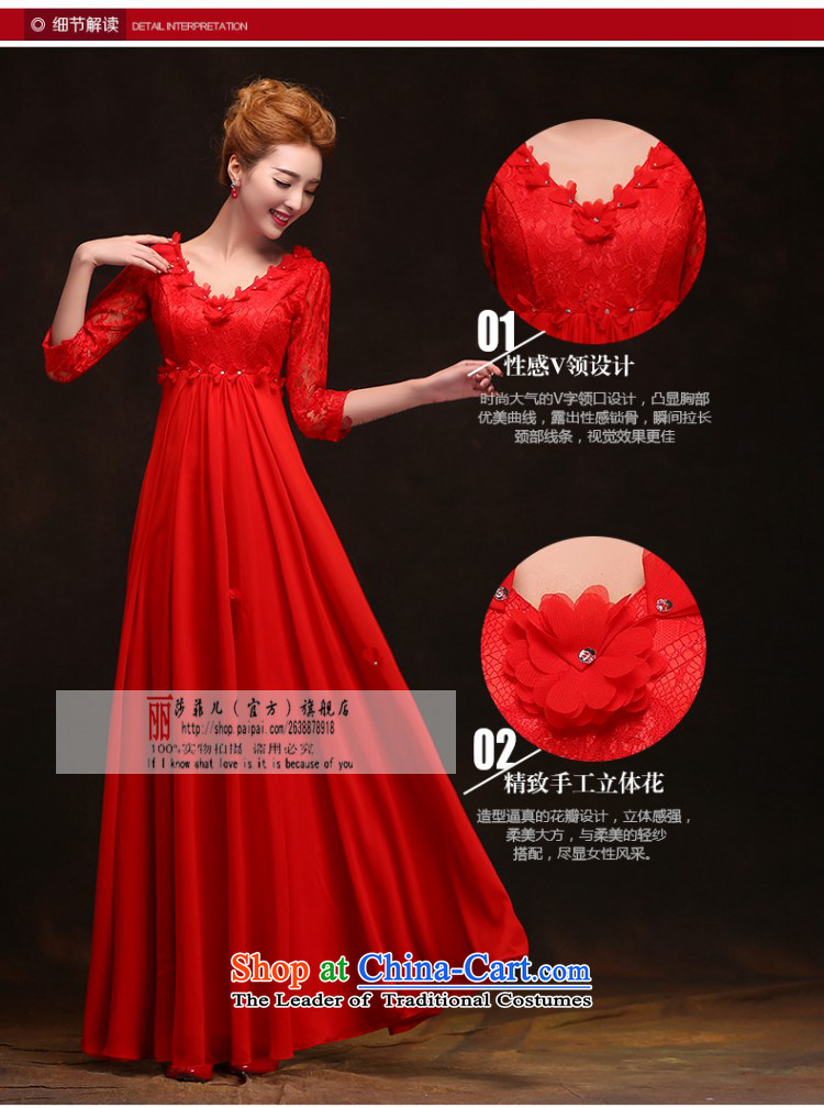 Love So Peng new bride red 2015 Spring wedding dresses dress long high waist back to the door of the bows services for pregnant women short long XXXL need to do not support returning picture, prices, brand platters! The elections are supplied in the national character of distribution, so action, buy now enjoy more preferential! As soon as possible.