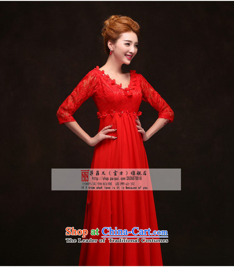 Love So Peng new bride red 2015 Spring wedding dresses dress long high waist back to the door of the bows services for pregnant women short long XXXL need to do not support returning picture, prices, brand platters! The elections are supplied in the national character of distribution, so action, buy now enjoy more preferential! As soon as possible.