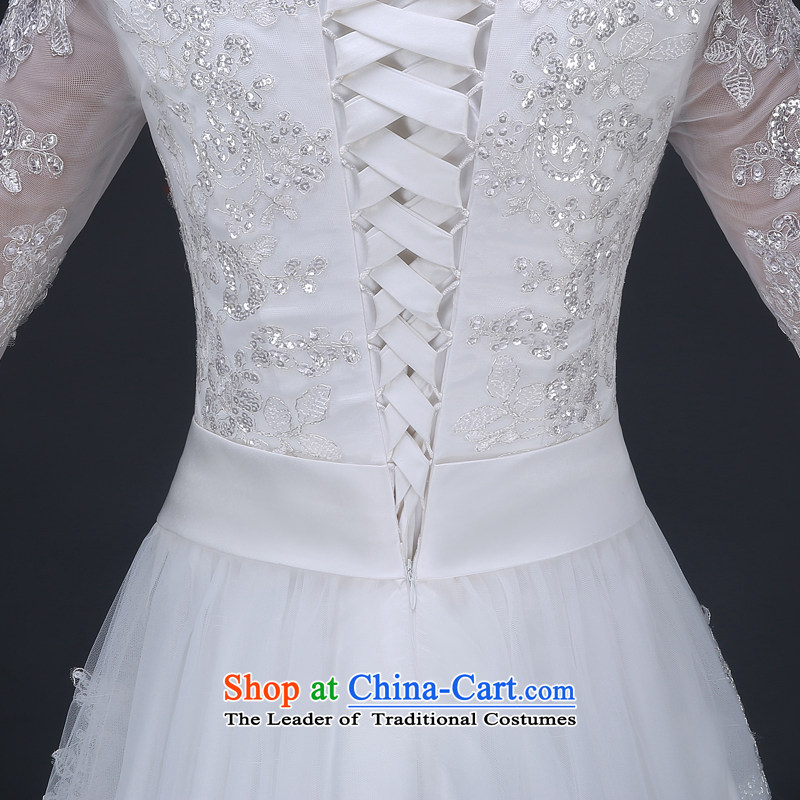 Jie mija bows services 2015 spring length of white marriages small dress betrothal evening dresses winter wedding dresses long XS, Cheng Kejie mia , , , shopping on the Internet