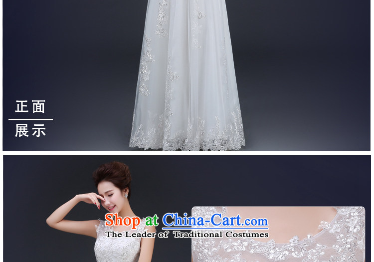 Jie Mia White Spring and Autumn 2015 new shoulders dress video thin bows Service Bridal party will marry Sau San long XS picture, prices, brand platters! The elections are supplied in the national character of distribution, so action, buy now enjoy more preferential! As soon as possible.