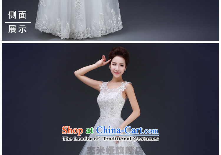 Jie Mia White Spring and Autumn 2015 new shoulders dress video thin bows Service Bridal party will marry Sau San long XS picture, prices, brand platters! The elections are supplied in the national character of distribution, so action, buy now enjoy more preferential! As soon as possible.