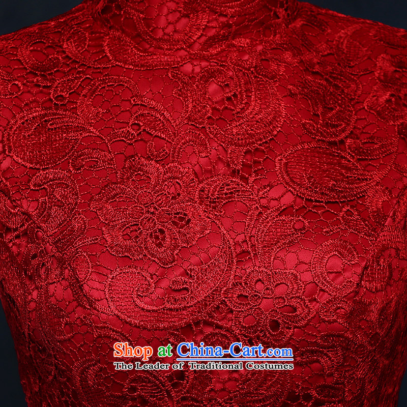 According to Lin Sha bows services 2015 new wine red dress long marriages video thin straps Sau San crowsfoot services are wine red code), strap according to Lin Sha , , , shopping on the Internet