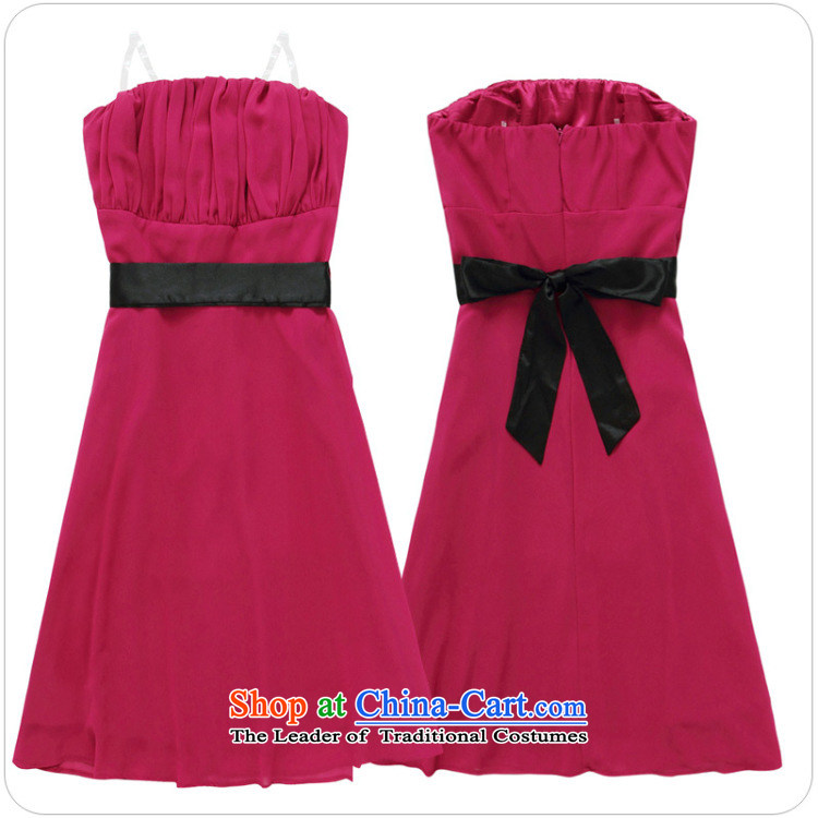  The Korean version of JK2 minimalist style with large collision color chest belt chiffon dinner show dress dresses in red are code picture, prices, brand platters! The elections are supplied in the national character of distribution, so action, buy now enjoy more preferential! As soon as possible.