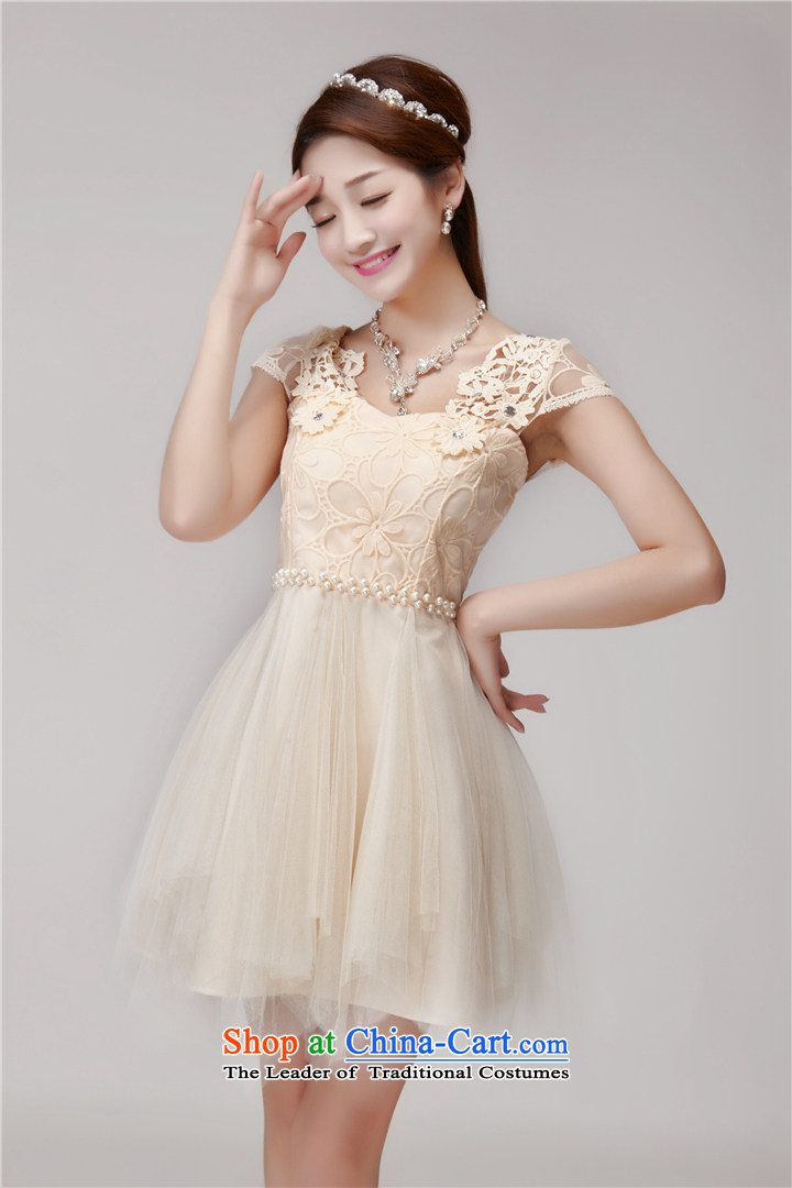 Claudia 2015 Summer honey won hook wire manually set drill blossoms gemstone aristocratic princess elastic waist dresses dress DR10153 apricot color codes are pictures, prices, brand platters! The elections are supplied in the national character of distribution, so action, buy now enjoy more preferential! As soon as possible.