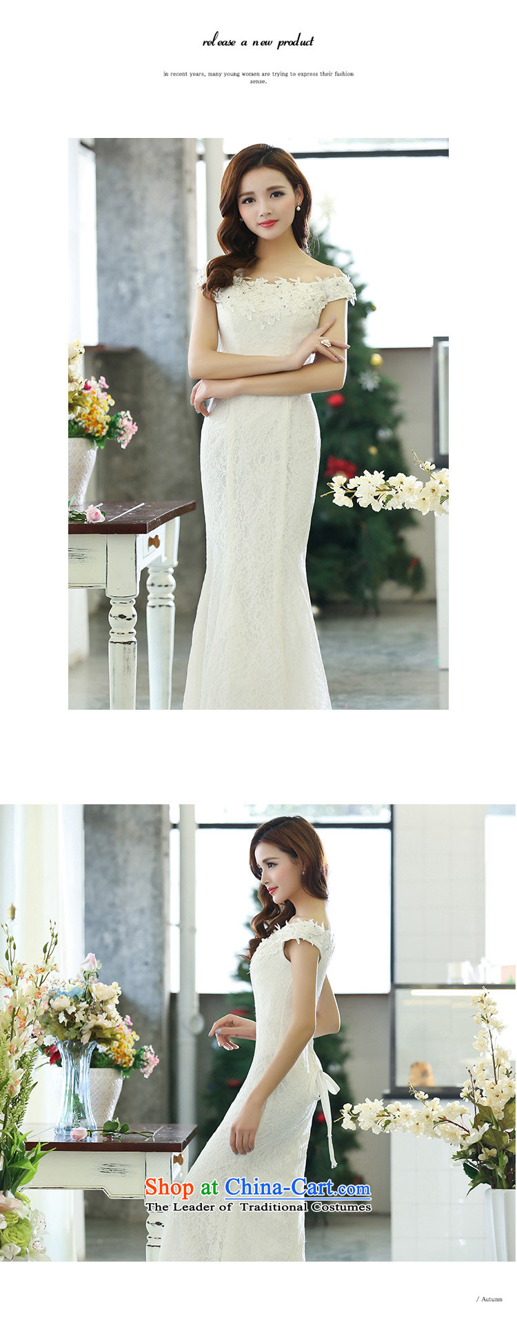 Read and el-soo spring 2015 new minimalist Ms. Sau San bare shoulders drawcord Annual Gala lace long gown 1515A white L picture, prices, brand platters! The elections are supplied in the national character of distribution, so action, buy now enjoy more preferential! As soon as possible.