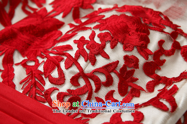 The OSCE Poetry Film 2015 spring/summer load new European and American Women's aristocratic sexy package and embroidery dresses Red Dress King service marriage red L picture, prices, brand platters! The elections are supplied in the national character of distribution, so action, buy now enjoy more preferential! As soon as possible.