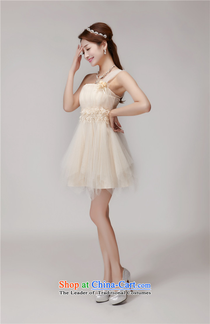 Korea honey ah bridesmaid services 2015 new bridesmaid mission banquet dinner dress short skirts, small sister dress summer will white pictures DR9553, prices, brand platters! The elections are supplied in the national character of distribution, so action, buy now enjoy more preferential! As soon as possible.