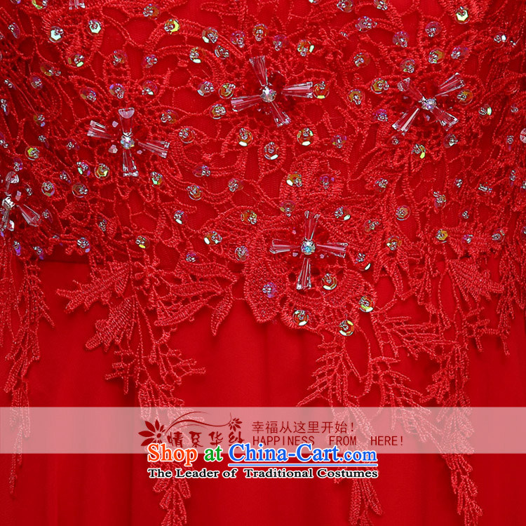 The feelings of Chinese New Year 2015 Uganda Red long marriages wedding dresses evening dresses female bows services bridesmaid services during spring and summer, red s picture, prices, brand platters! The elections are supplied in the national character of distribution, so action, buy now enjoy more preferential! As soon as possible.