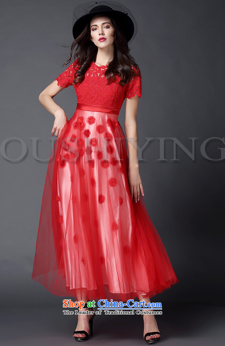 The OSCE Poetry Film 2015 new long wedding banquet party bridesmaid red wedding dress bride long skirt annual bows wedding blue XL Photo, prices, brand platters! The elections are supplied in the national character of distribution, so action, buy now enjoy more preferential! As soon as possible.
