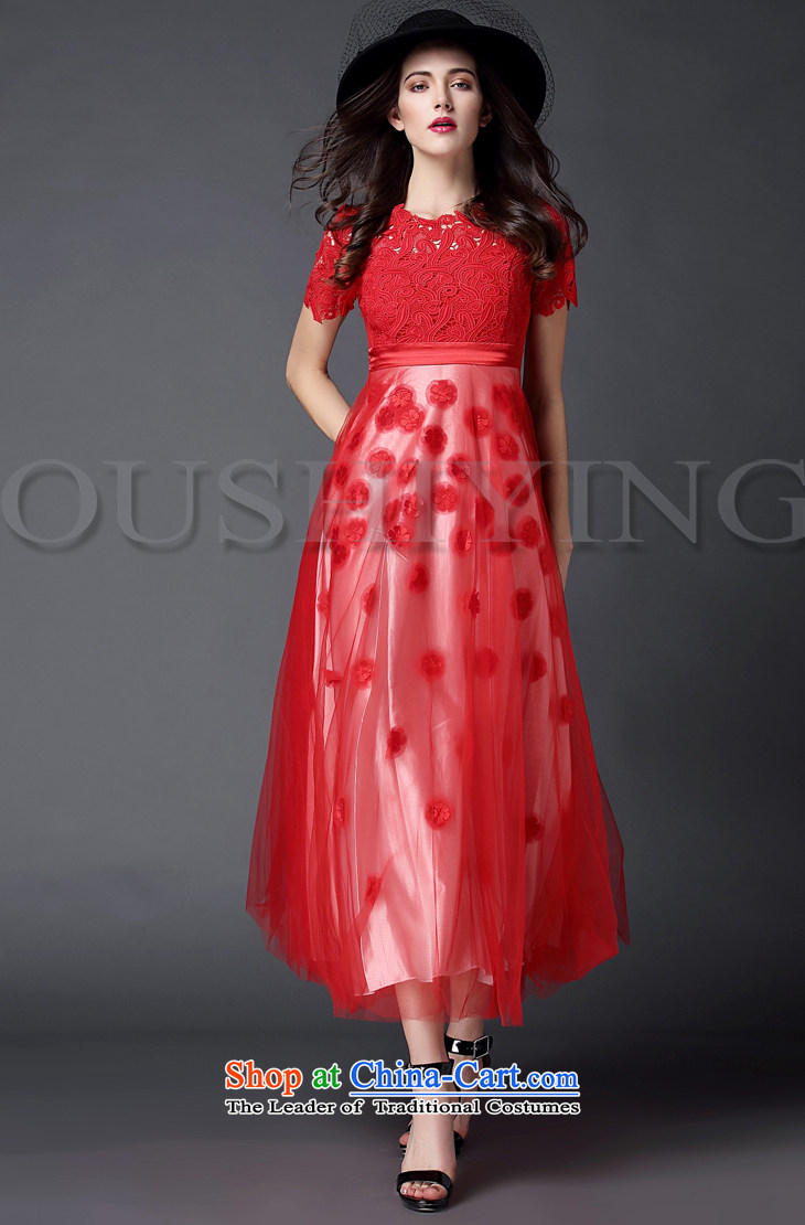 The OSCE Poetry Film 2015 new long wedding banquet party bridesmaid red wedding dress bride long skirt annual bows wedding blue XL Photo, prices, brand platters! The elections are supplied in the national character of distribution, so action, buy now enjoy more preferential! As soon as possible.