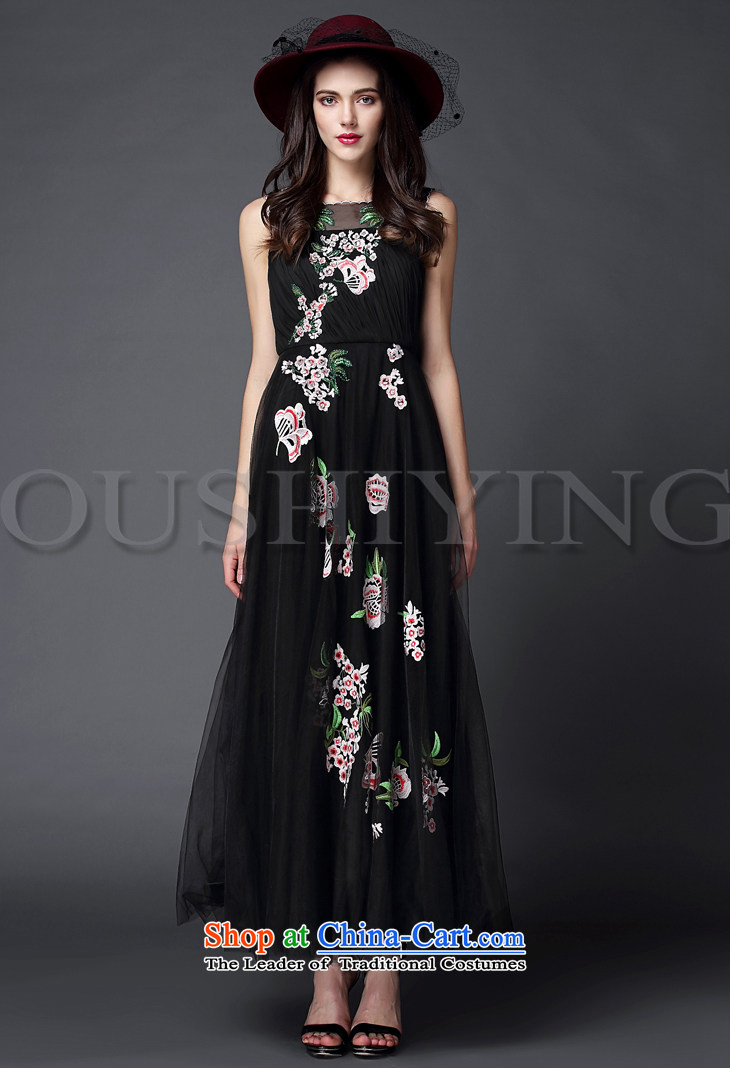 The OSCE Poetry Film 2015 new women's flower embroidery drill length of nail red wedding dress evening banquet bridesmaid bride long skirt annual spring services bows red L picture, prices, brand platters! The elections are supplied in the national character of distribution, so action, buy now enjoy more preferential! As soon as possible.