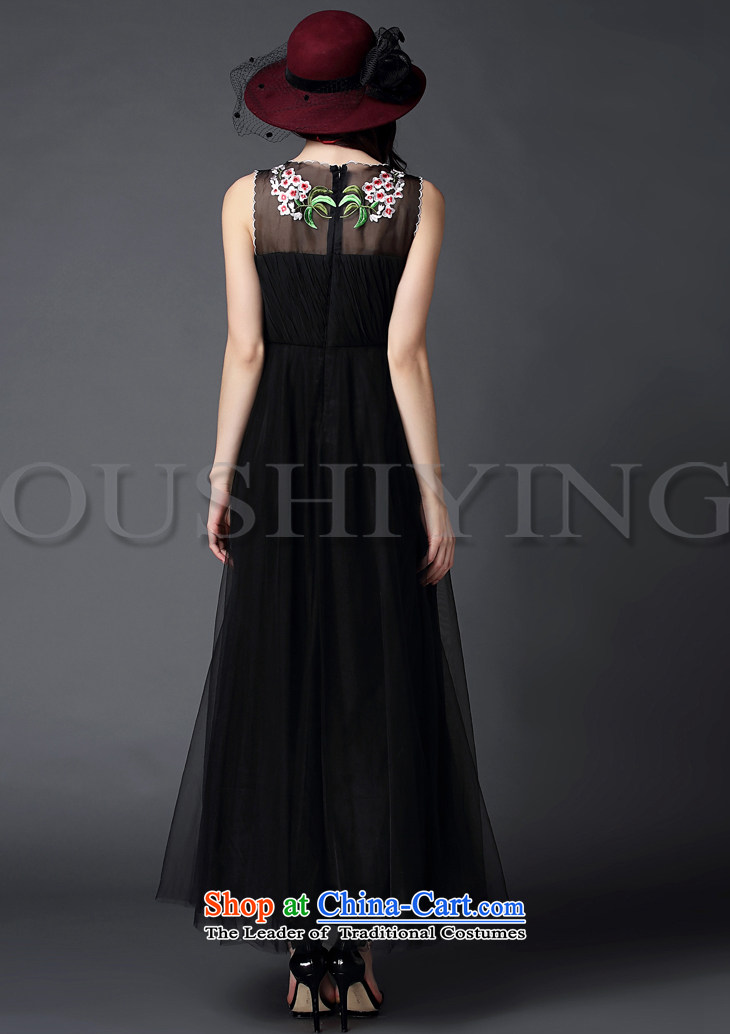 The OSCE Poetry Film 2015 new women's flower embroidery drill length of nail red wedding dress evening banquet bridesmaid bride long skirt annual spring services bows red L picture, prices, brand platters! The elections are supplied in the national character of distribution, so action, buy now enjoy more preferential! As soon as possible.