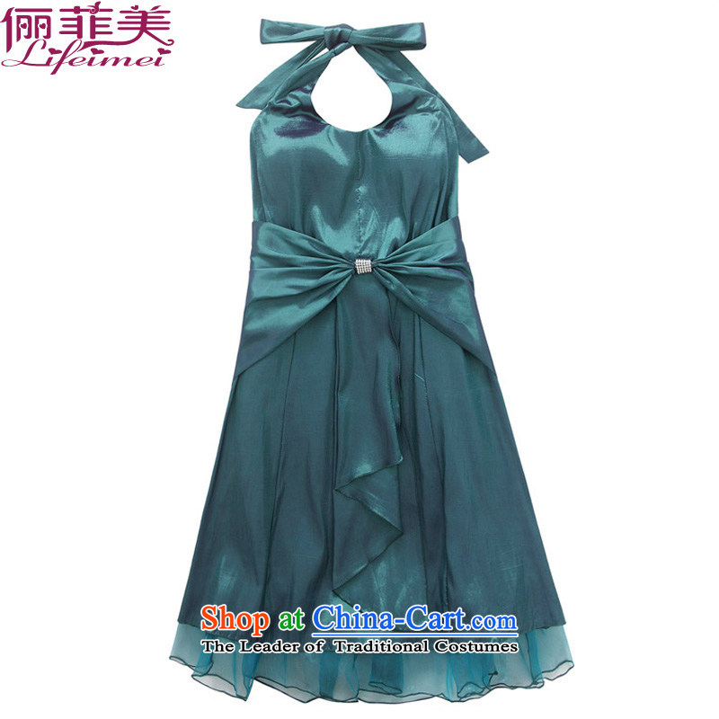 158, United States, Japan, and the rok slips larger fat mm a Top Loin of drill clip A video show annual meeting of Sau San thin gathering evening dress green XL suitable for 115-135, 158 and shopping on the Internet has been pressed.
