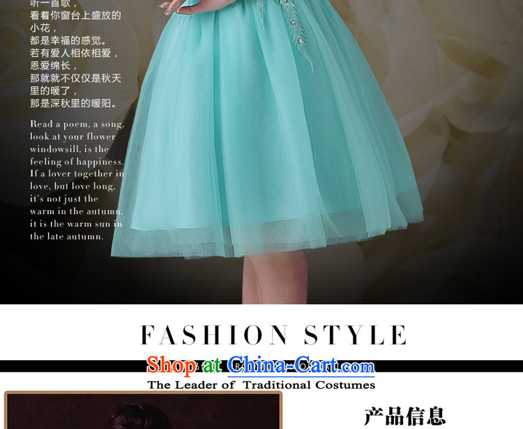 The privilege of serving a new dress-leung, the summer and fall of 2015 New boxed bridesmaid service, sister Ms. skirt bridesmaid skirt Dress Short, 2XL Photo, prices, brand platters! The elections are supplied in the national character of distribution, so action, buy now enjoy more preferential! As soon as possible.