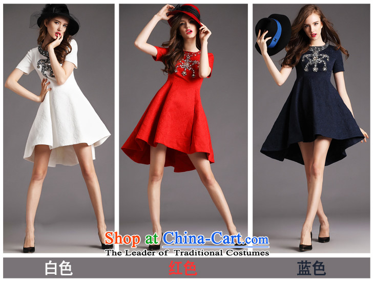 The OSCE Poetry Film 2015 new women's dresses temperament Sau San wedding banquet evening dress bridesmaid to marry heavy industry for the Pearl River Delta bride dovetail evening dresses red S picture, prices, brand platters! The elections are supplied in the national character of distribution, so action, buy now enjoy more preferential! As soon as possible.