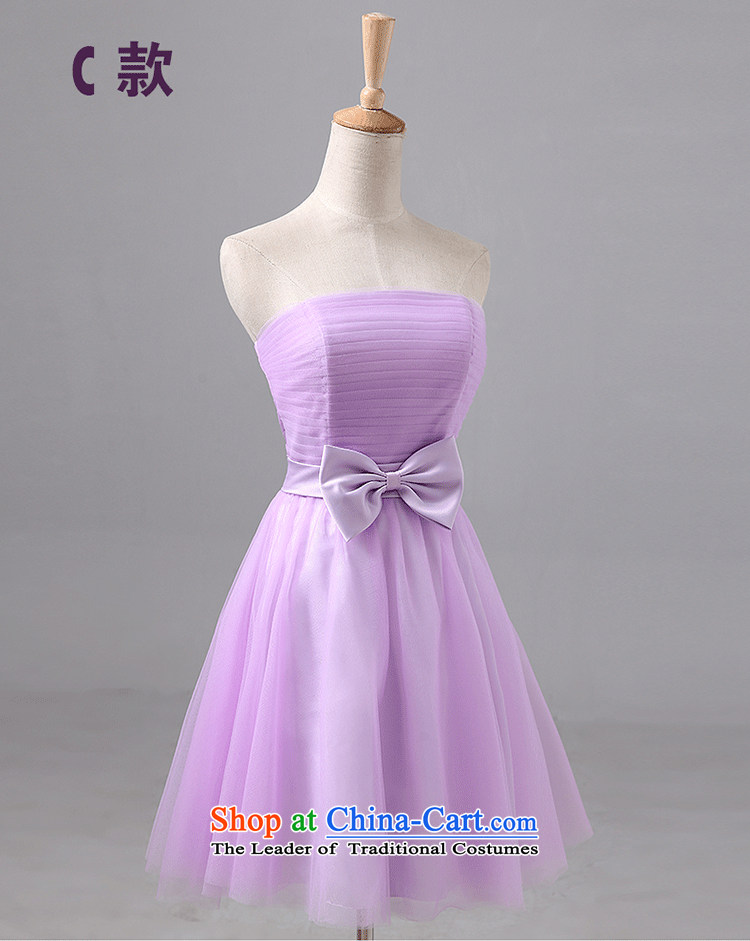 According to Lin Sha wedding dress bridesmaid small in Korean dress bridesmaid dress sister married bridesmaid skirt the new 2015 M) F short picture, prices, brand platters! The elections are supplied in the national character of distribution, so action, buy now enjoy more preferential! As soon as possible.