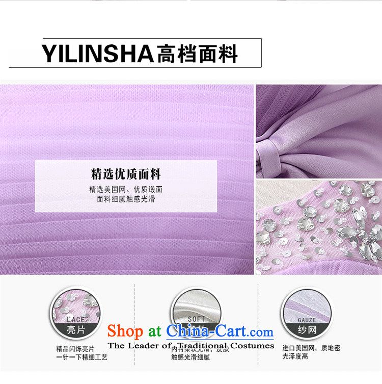 According to Lin Sha wedding dress bridesmaid small in Korean dress bridesmaid dress sister married bridesmaid skirt the new 2015 M) F short picture, prices, brand platters! The elections are supplied in the national character of distribution, so action, buy now enjoy more preferential! As soon as possible.