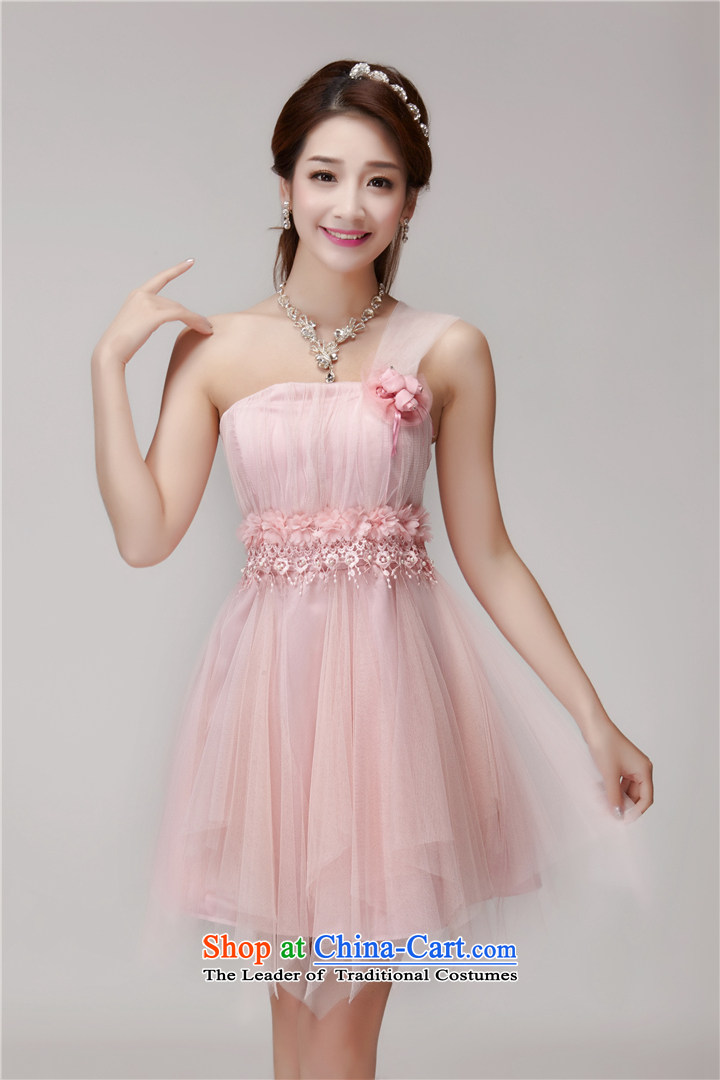 Schui Sze bridesmaid services 2015 new bridesmaid mission dress evening dresses and sisters skirts banquet short, temperament small dress clothes summer simple and classy wedding female white M picture, prices, brand platters! The elections are supplied in the national character of distribution, so action, buy now enjoy more preferential! As soon as possible.