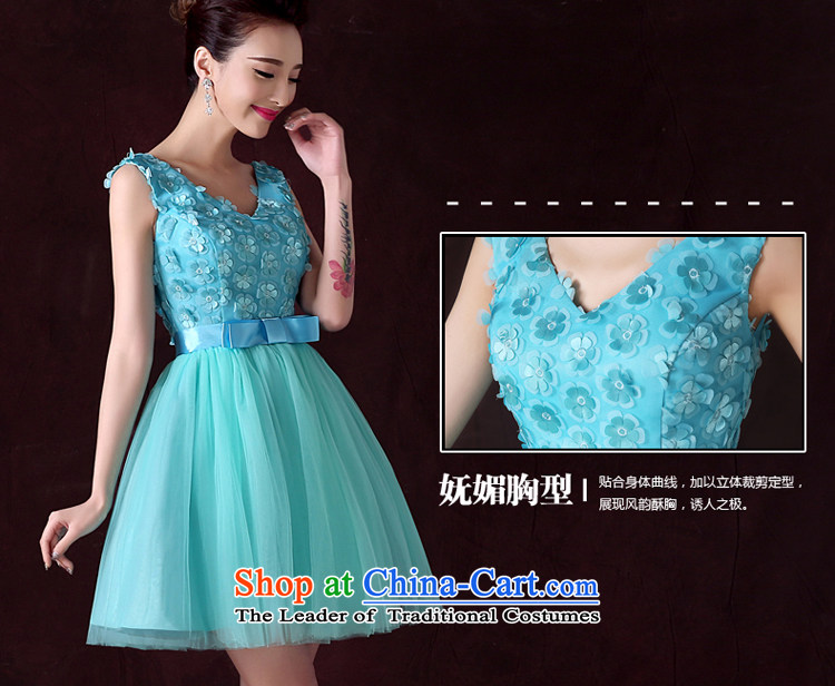 The privilege of serving-leung evening dresses new summer and fall of 2015 with stylish bridesmaid dresses and sisters Ms. skirt bridesmaid service, Ice Blue XL Photo, prices, brand platters! The elections are supplied in the national character of distribution, so action, buy now enjoy more preferential! As soon as possible.