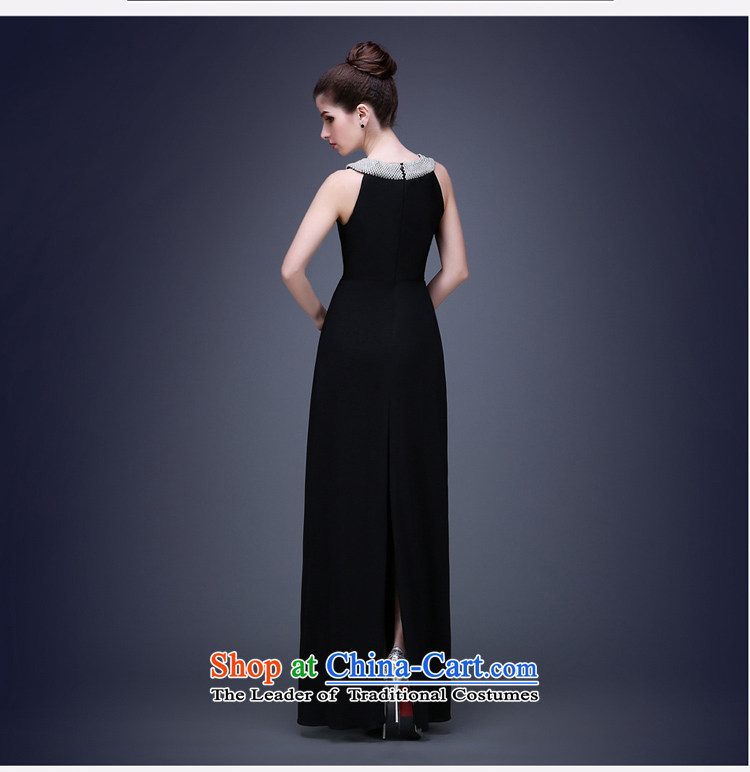(Heung-lun's Health 2015 Spring/Summer new black hang also long sexy dress dinner banquet annual car show show stage show black XXL picture, prices, brand platters! The elections are supplied in the national character of distribution, so action, buy now enjoy more preferential! As soon as possible.