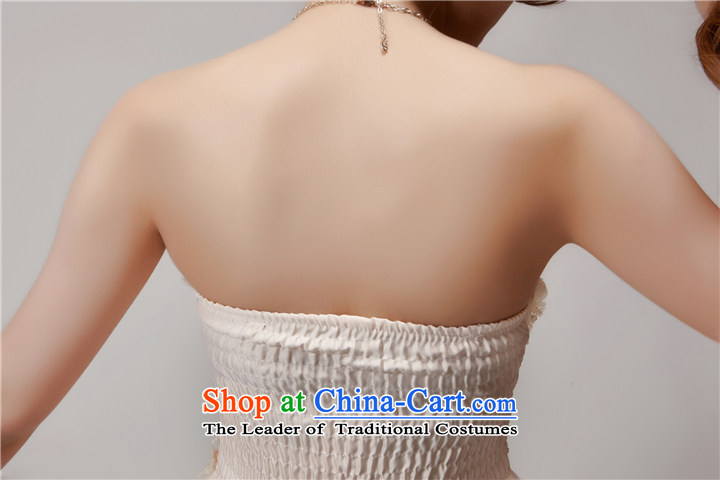 Yet Liqi 2015 Summer staple manually pearl diamond temperament and Sau San chest dresses bridesmaid groups dress skirt 1013 White M picture, prices, brand platters! The elections are supplied in the national character of distribution, so action, buy now enjoy more preferential! As soon as possible.