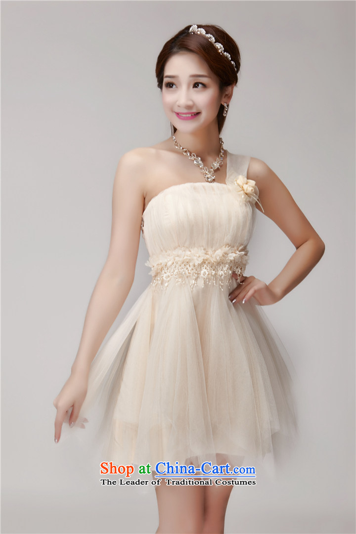 There is a new summer 2015 Liqi stylish bridesmaid mission dress evening dress sister skirts banquet short of small dress bridesmaid services 955 apricot M brand, prices, picture platters! The elections are supplied in the national character of distribution, so action, buy now enjoy more preferential! As soon as possible.