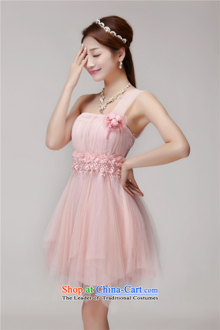 There is a new summer 2015 Liqi stylish bridesmaid mission dress evening dress sister skirts banquet short of small dress bridesmaid services 955 apricot M brand, prices, picture platters! The elections are supplied in the national character of distribution, so action, buy now enjoy more preferential! As soon as possible.