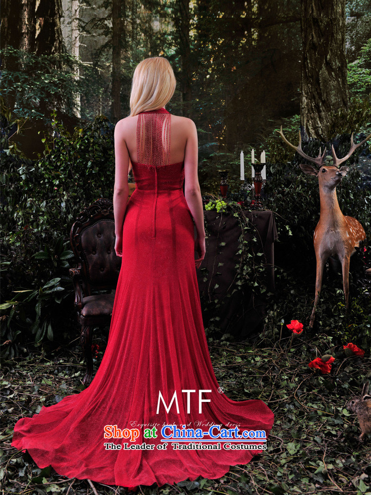 Full Chamber Fong spring and summer 2015 new red shoulders bride bows services video thin marriage evening dresses long L865  173-L red picture, prices, brand platters! The elections are supplied in the national character of distribution, so action, buy now enjoy more preferential! As soon as possible.