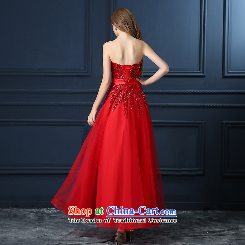Love So Peng new bride toasting champagne 2015 Services Company annual high-dress short of porcelain dinner dress bridesmaid banquet spring to the size of the customer to be red do not support returning, love so Peng (AIRANPENG) , , , shopping on the Internet