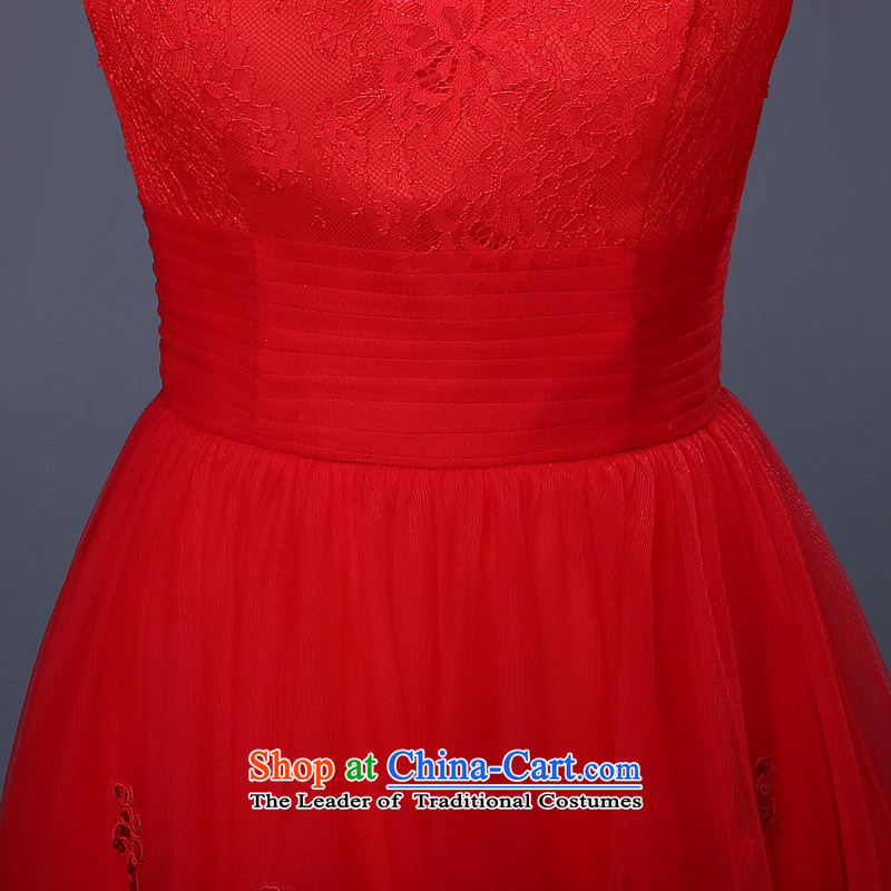 Jie Mija 2015 new dresses bows services services dress bridesmaid bridesmaid mission spring and summer long red marriage long sister S, Cheng Kejie mija red , , , shopping on the Internet