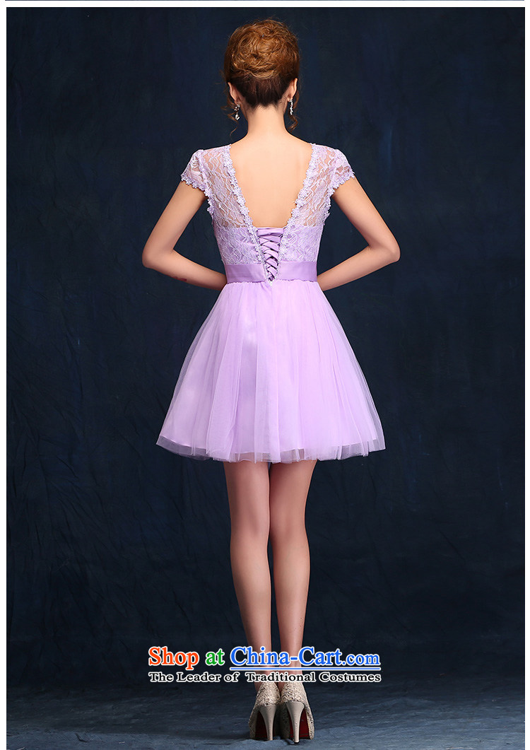 Bridesmaid evening dresses new spring 2015 short, Champagne Purple Sau San tie banquet bridesmaid mission sister skirt purple XL Photo, prices, brand platters! The elections are supplied in the national character of distribution, so action, buy now enjoy more preferential! As soon as possible.