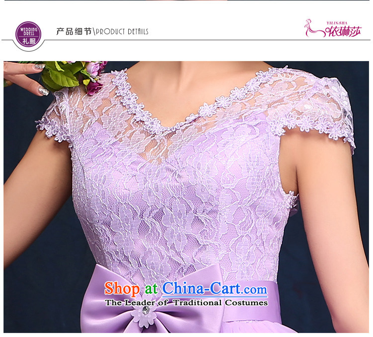 Bridesmaid evening dresses new spring 2015 short, Champagne Purple Sau San tie banquet bridesmaid mission sister skirt purple XL Photo, prices, brand platters! The elections are supplied in the national character of distribution, so action, buy now enjoy more preferential! As soon as possible.