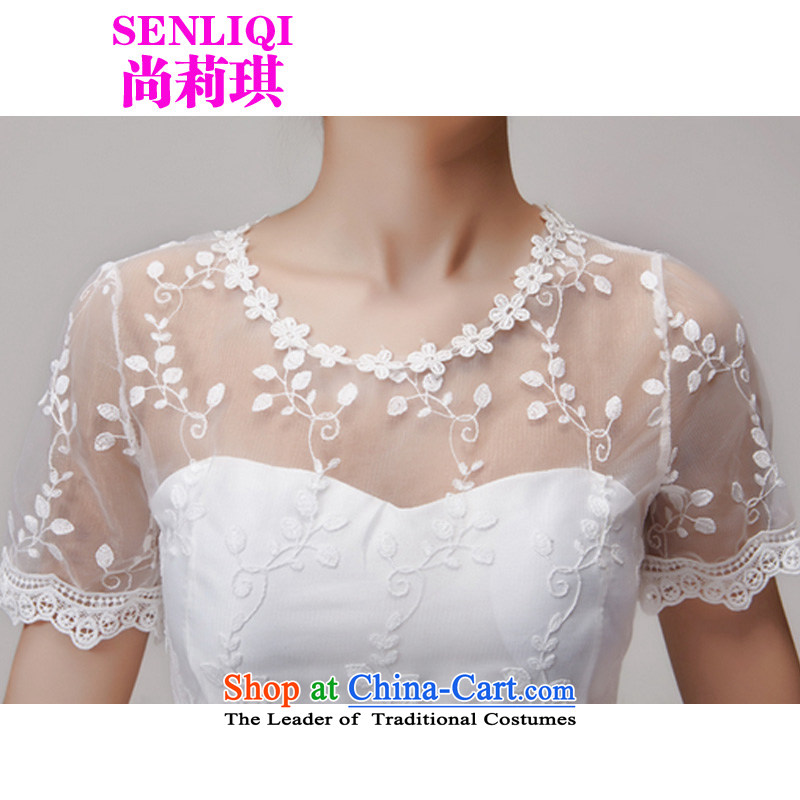 Yet Liqi 2015 Summer new heavy industry lace hook flower engraving gauze manually staple Pearl Princess dresses dress skirt women 1000 White M, yet liqi shopping on the Internet has been pressed.