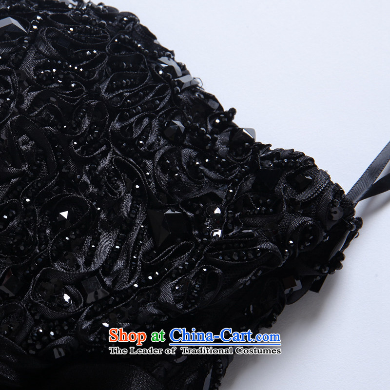 The state of women's treasure buoubuou counters in the summer of 2015, genuine antique nail Pearl Black High waist nets small black dress M,buou BUOU,,, shopping on the Internet