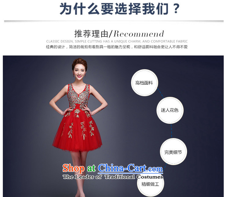 Shared Keun guijin bridesmaid dress new 2015 wedding dresses short) bridesmaid service banquet evening dresses annual small dress code red female XXL shipment from Suzhou picture, prices, brand platters! The elections are supplied in the national character of distribution, so action, buy now enjoy more preferential! As soon as possible.