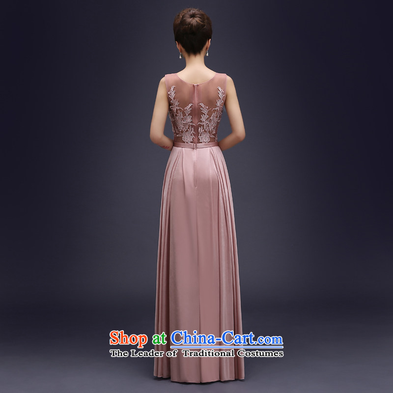 Wedding dress evening drink service 2015 new Korean fashion Sau San dress marriages long drink service banquet moderator evening dress the usual zongzi autumn colors , L, hundreds of Ming products , , , shopping on the Internet