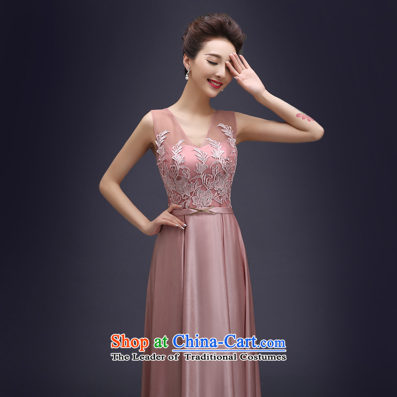 Wedding dress evening drink service 2015 new Korean fashion Sau San dress marriages long drink service banquet moderator evening dress the usual zongzi autumn colors , L, hundreds of Ming products , , , shopping on the Internet