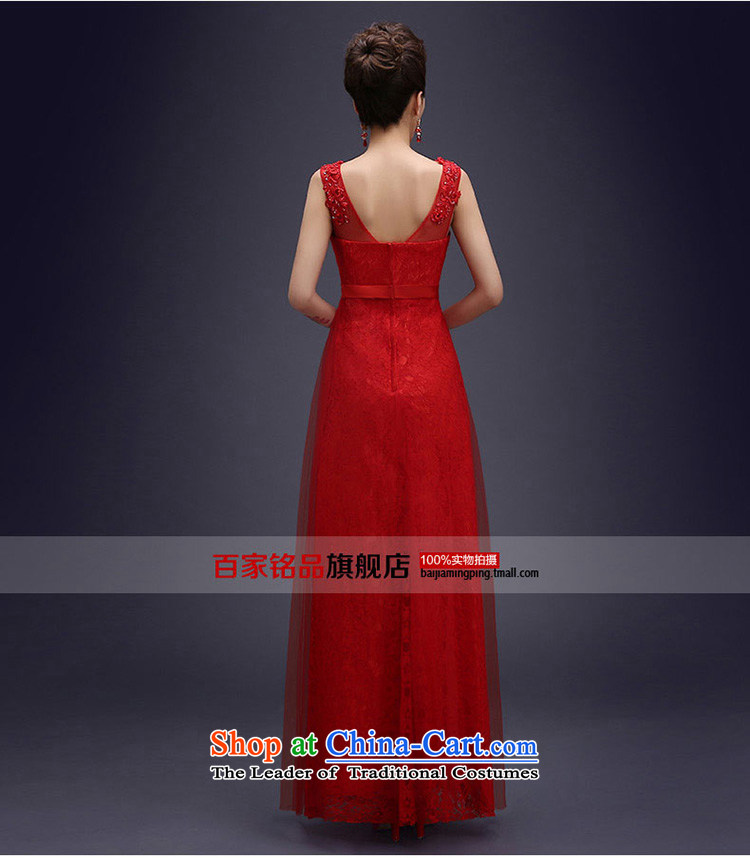 Wedding dress uniform evening drink wedding dresses 2015 new marriages bows to lace shoulders long bridesmaid dress banquet evening dresses red L picture, prices, brand platters! The elections are supplied in the national character of distribution, so action, buy now enjoy more preferential! As soon as possible.