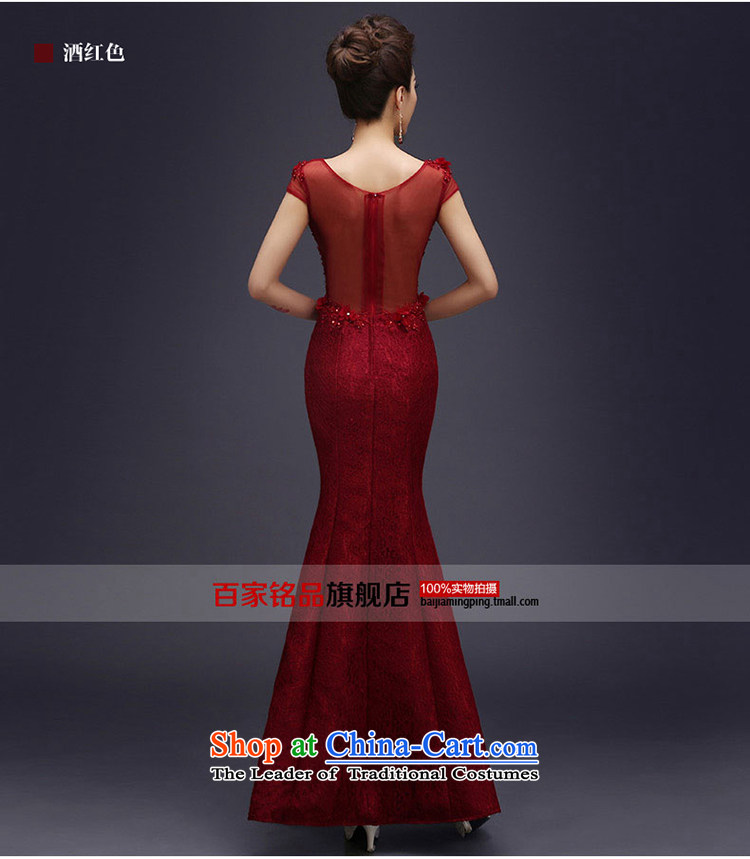 Wedding dress uniform evening drink in the autumn 2015 new stylish evening dresses long crowsfoot Sau San slotted shoulder wedding dresses blue L picture, prices, brand platters! The elections are supplied in the national character of distribution, so action, buy now enjoy more preferential! As soon as possible.