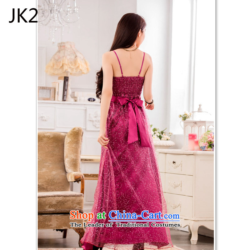 The super star stylish light slice evening dresses show service long gown JK2 large 9929 XXXL,JK2.YY,,, Purple Shopping on the Internet