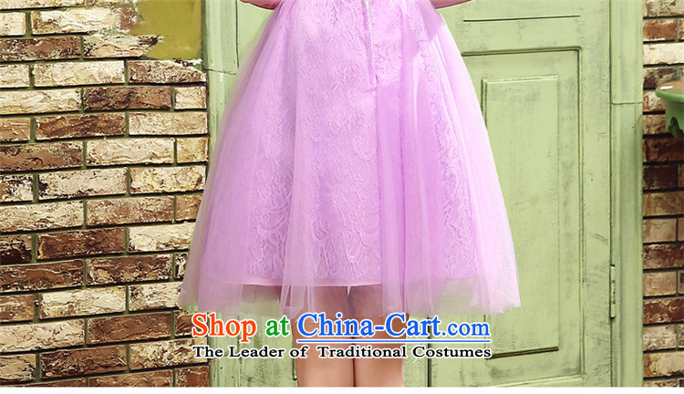 Tslyzm bridesmaid mission dress short skirt, before long after short Foutune of 2015 New dulls sister gathering evening dress will serve the moderator female D L picture, prices, brand platters! The elections are supplied in the national character of distribution, so action, buy now enjoy more preferential! As soon as possible.