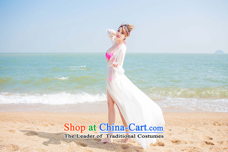 Gibez card the original design cardigan long skirt skirt fluoroscopy resort artifact bikini blouse (SPOT) White M picture, prices, brand platters! The elections are supplied in the national character of distribution, so action, buy now enjoy more preferential! As soon as possible.