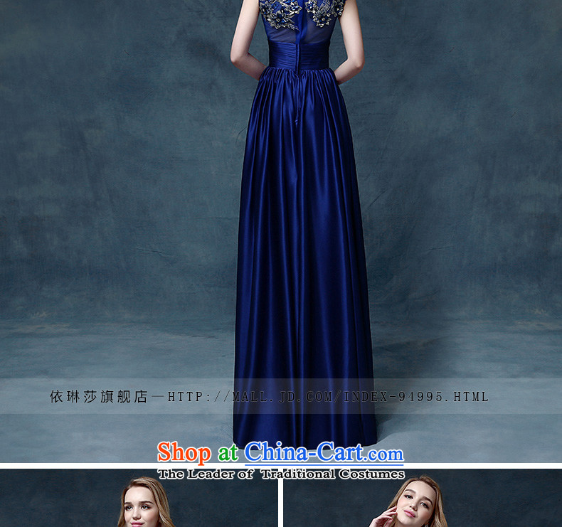 According to Lin Sha evening dresses 2015 new wedding dress shoulders bows service bridal dresses crowsfoot Sau San bows dress long blue L picture, prices, brand platters! The elections are supplied in the national character of distribution, so action, buy now enjoy more preferential! As soon as possible.