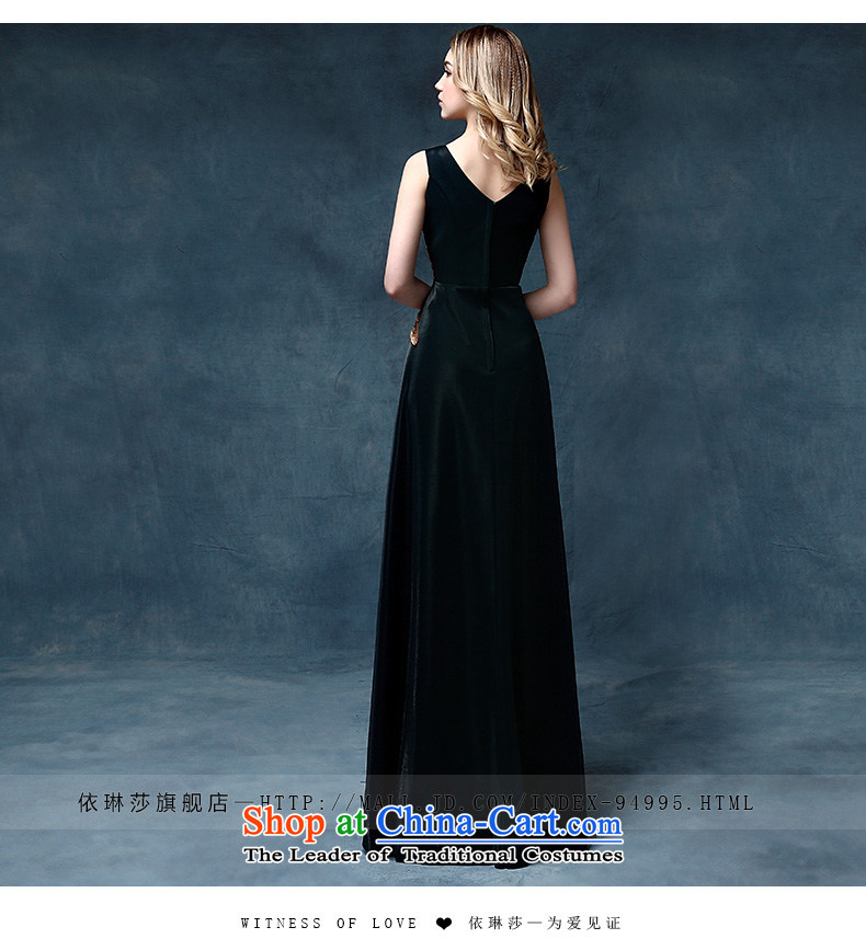 According to Lin Sha evening dresses 2015 new long drink service marriages stylish Korean moderator dress dresses female L picture, prices, brand platters! The elections are supplied in the national character of distribution, so action, buy now enjoy more preferential! As soon as possible.