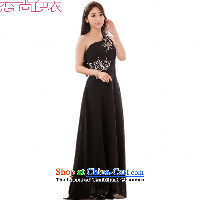 C.o.d. xl aristocratic long skirt to dress the goddess of elegant drag temperament diamond shoulder etiquette hosted a dress skirt strap dress code is approximately 90-120 blue, land is of Yi , , , shopping on the Internet