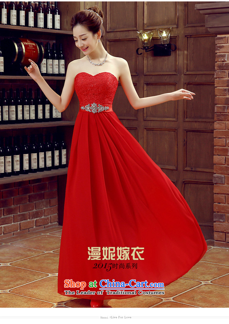 Syria bows service time 2015 new red stylish anointed chest dress brides red wedding dress banquet evening dresses female red XL Photo, prices, brand platters! The elections are supplied in the national character of distribution, so action, buy now enjoy more preferential! As soon as possible.